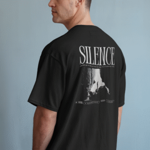 silence t shirt: unleash inner calm & style – shop now!