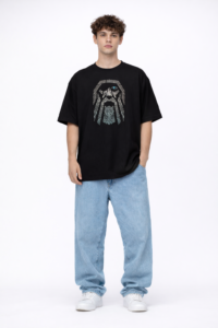 SHADOW SIGIL Oversized Graphic T-Shirt for Men